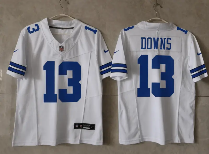 DALLAS COWBOYS CALEB DOWNS WHITE JERSEY