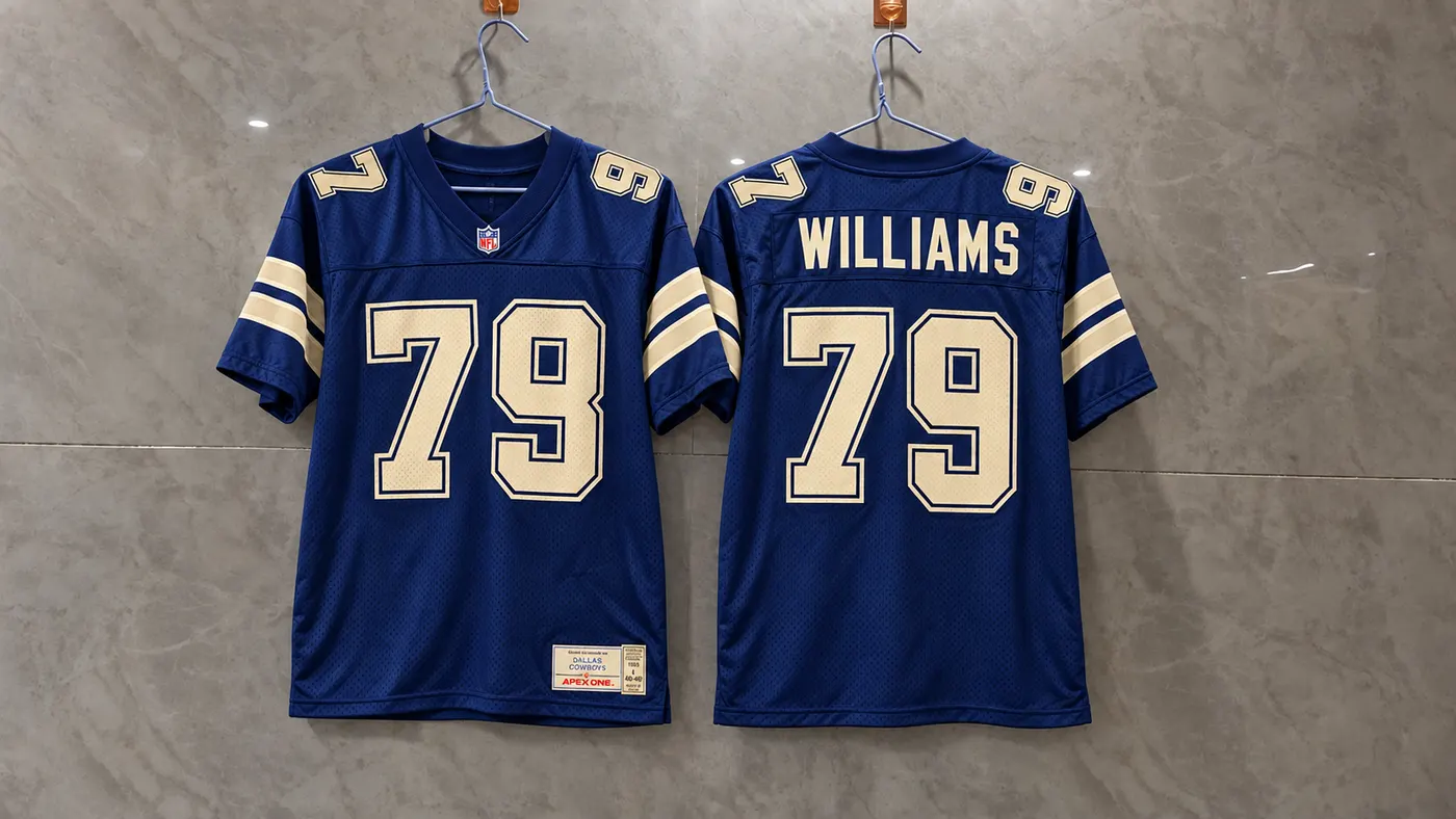 DALLAS COWBOYS ERIK WILLIAMS BLUE JERSEY