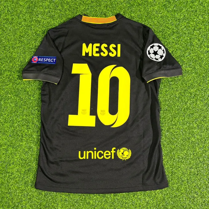 Lionel Messi Barcelona 2004-05 Debut Retro Football Jersey Kit