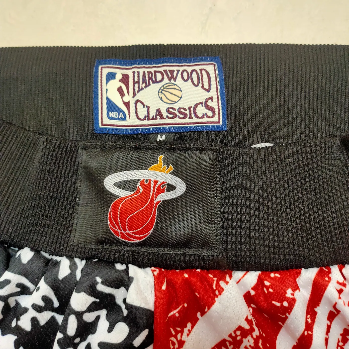 MIAMI HEAT BLACK SHORTS