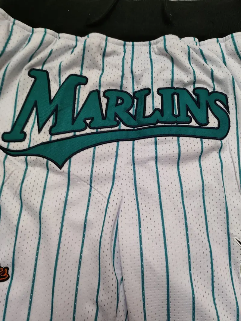 MIAMI MARLINS WHITE SHORTS