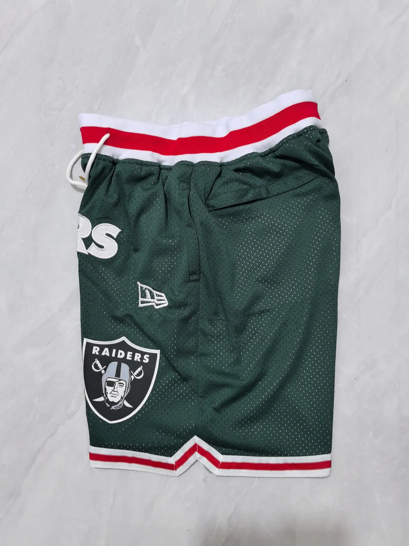 LAS VEGAS RAIDERS BLACK SHORTS
