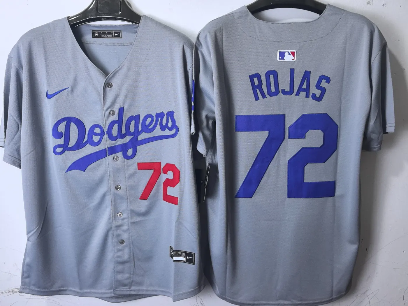 Los Angeles Dodgers Miguel Rojas Grey Jersey