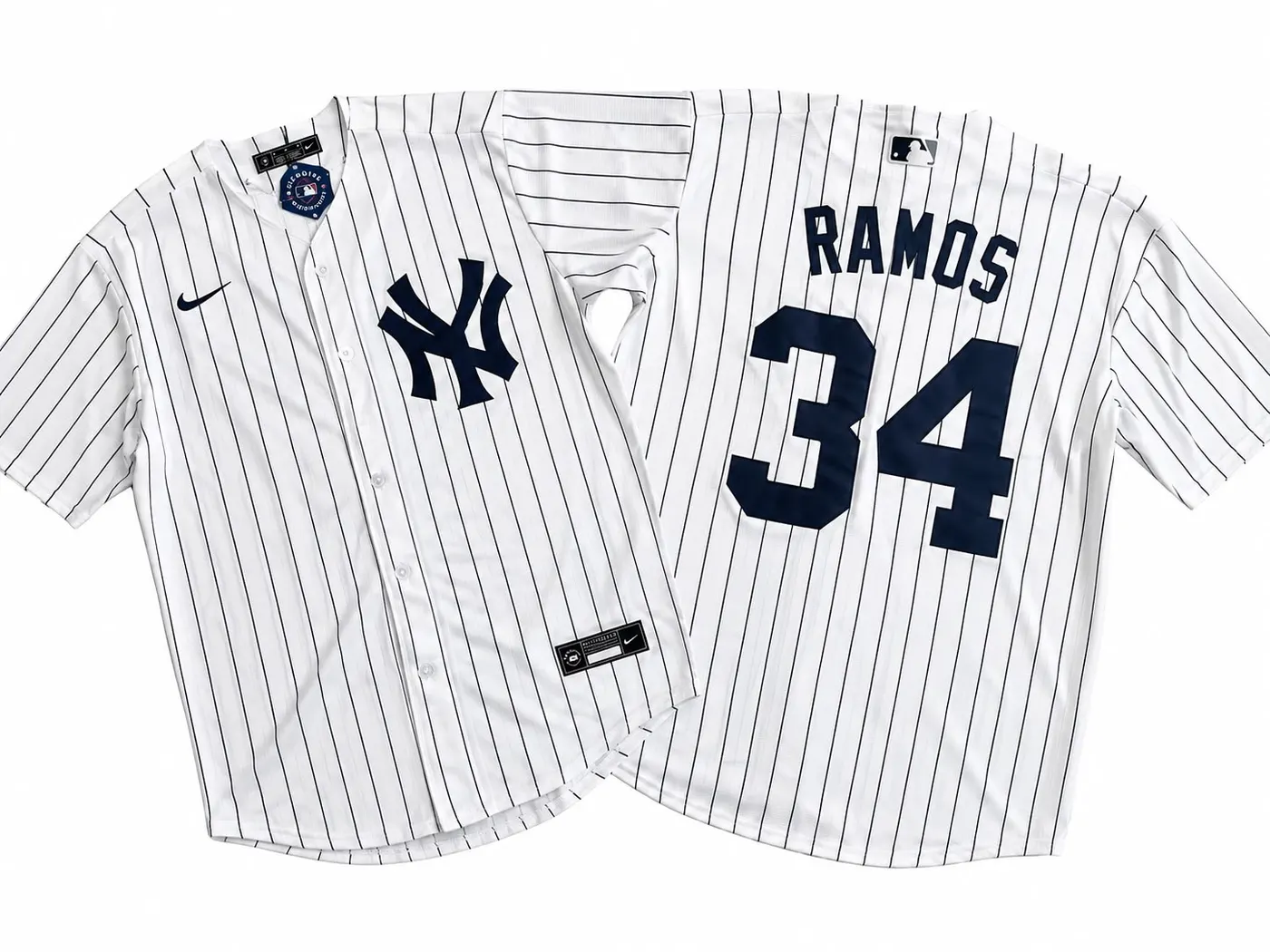 NEW YORK YANKEES HELIOT RAMOS WHITE JERSEY