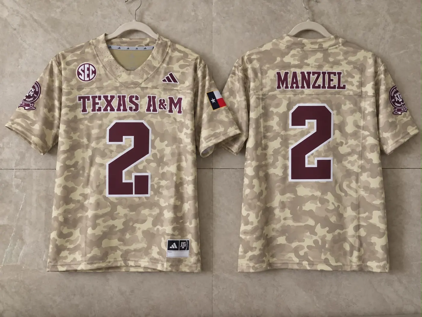 TEXAS A&M AGGIES JOHNNY MANZIEL JERSEY