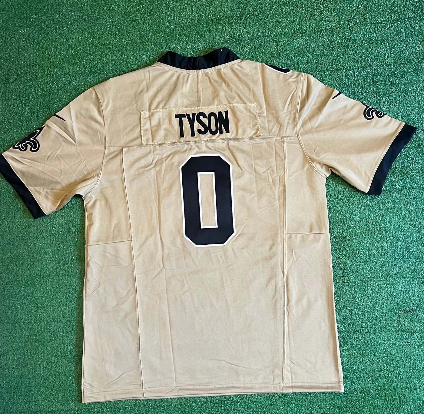 New Orleans Saints Jordyn Tyson Beige Jersey