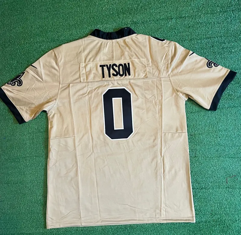 New Orleans Saints Jordyn Tyson Beige Jersey