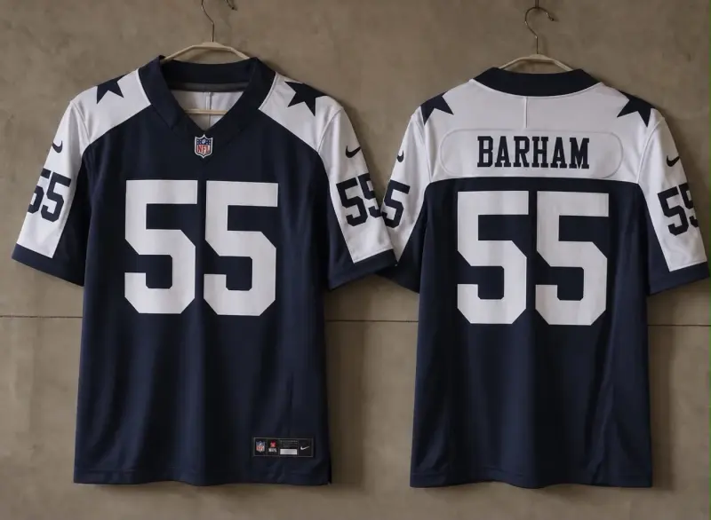 Dallas Cowboys Jaishawn Barham Thanksgiving Jersey