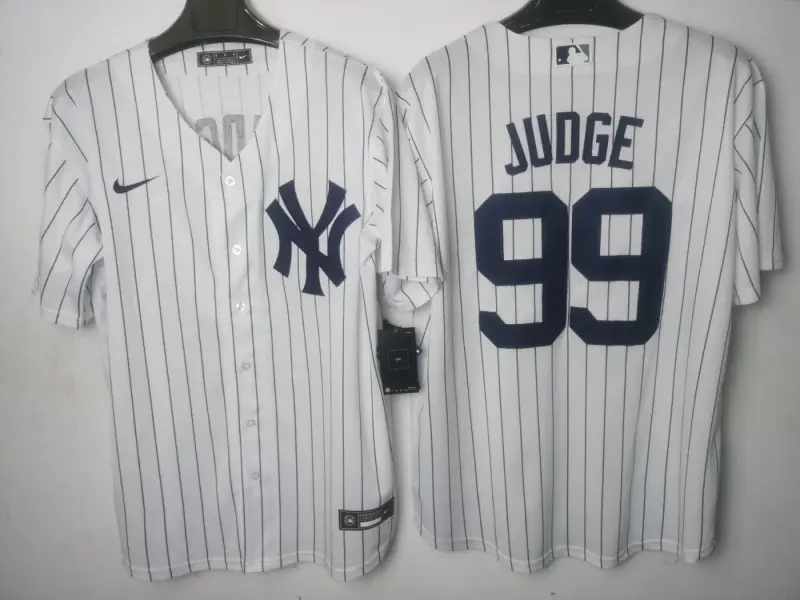 New York Yankees Aaron Judge White Jersey