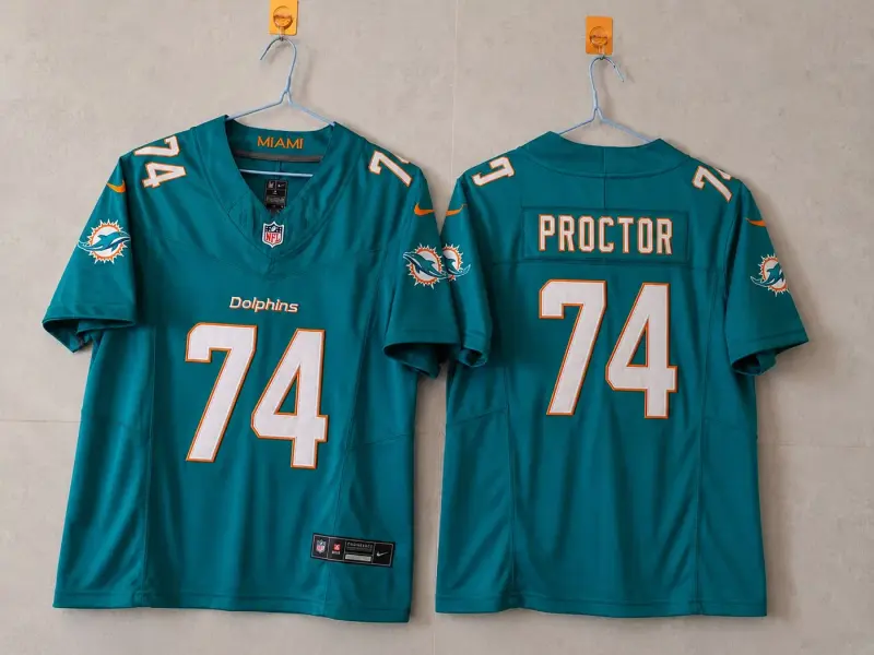 MIAMI DOLPHINS KADYN PROCTOR BLUE JERSEY
