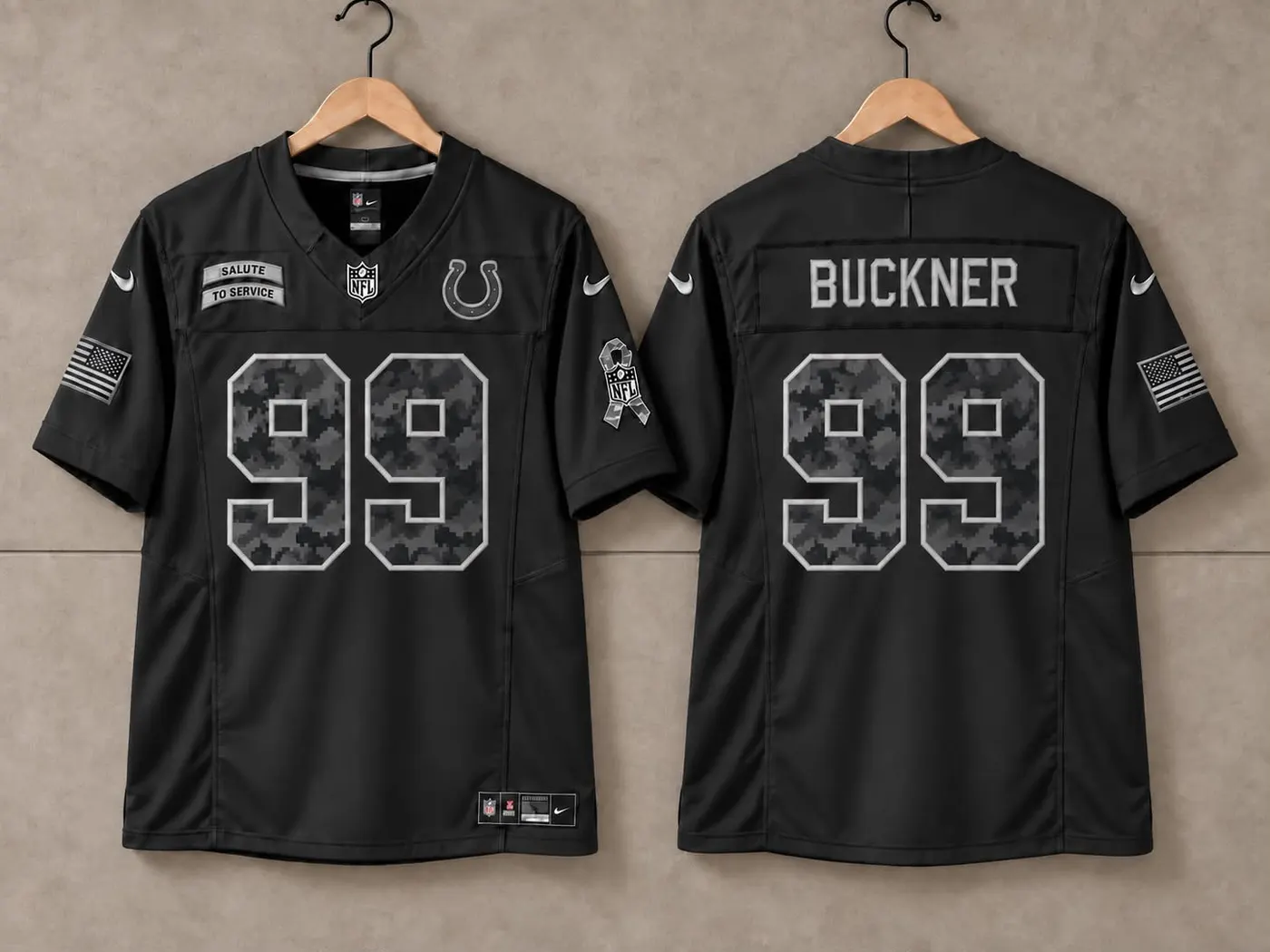 INDIANAPOLIS COLTS DEFOREST BUCKNER SALUTE TO SERVICE JERSEY