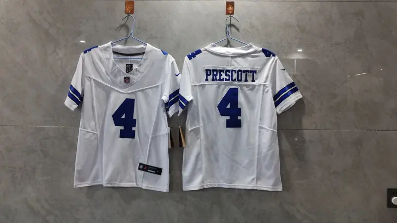 Dallas Cowboys Dak Prescott White Jersey
