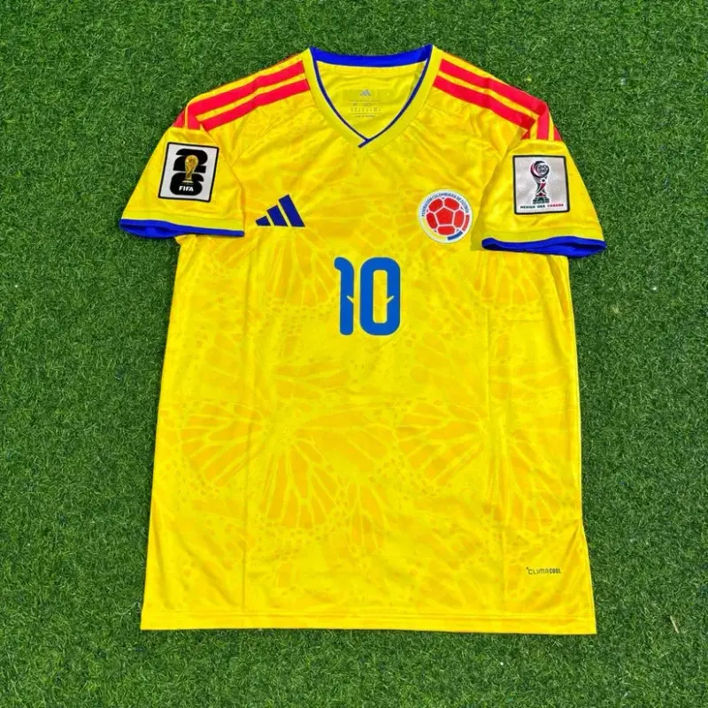 2026 WORLD CUP JAMES RODRIGUEZ TEAM COLOMBIA YELLOW JERSEY