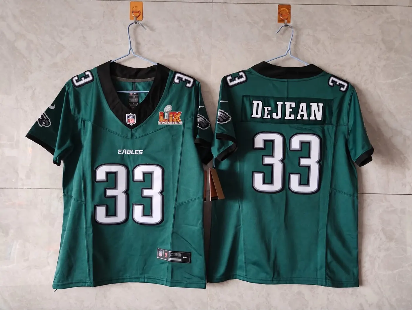 PHILADELPHIA EAGLES COOPER DEJEAN SUPER BOWL JERSEY