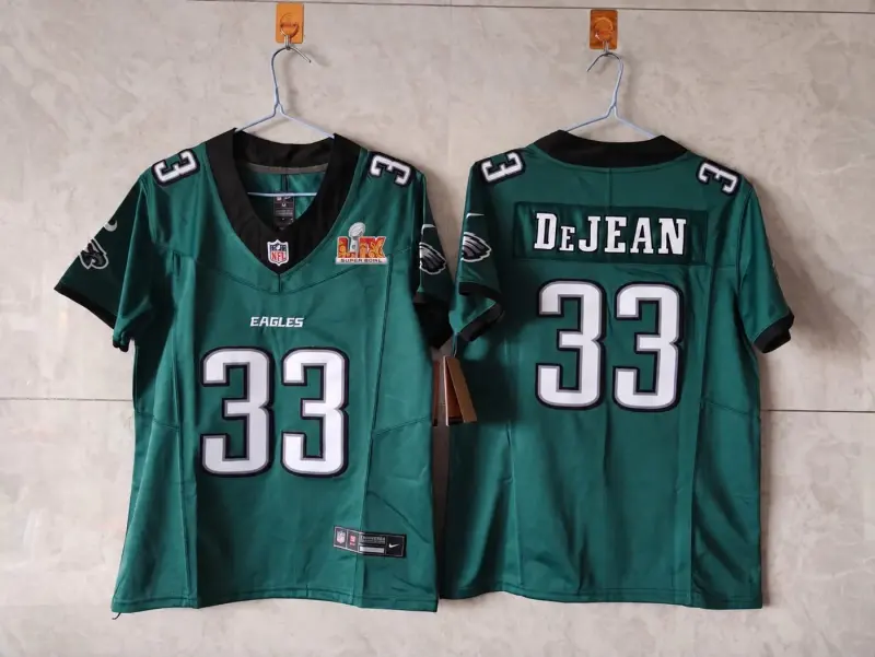 PHILADELPHIA EAGLES COOPER DEJEAN SUPER BOWL JERSEY