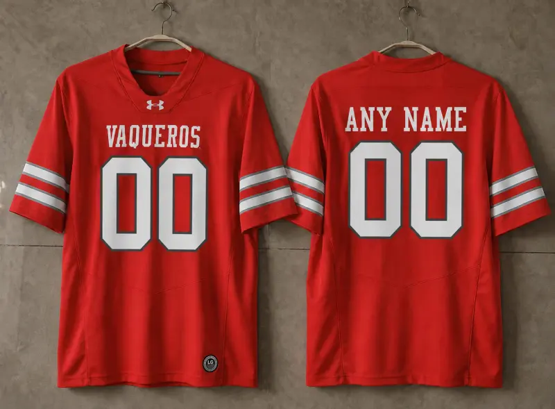 UTRGV VAQUEROS CUSTOM FOOTBALL JERSEY