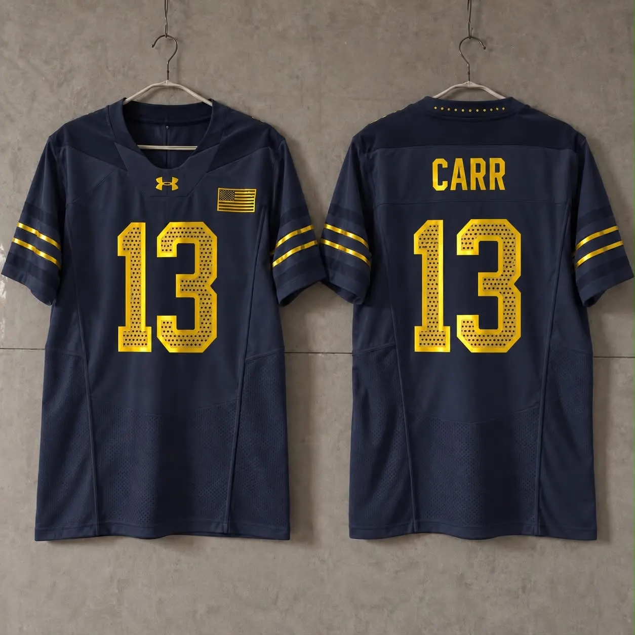NOTRE DAME FIGHTING IRISH CJ CARR NEW JERSEY