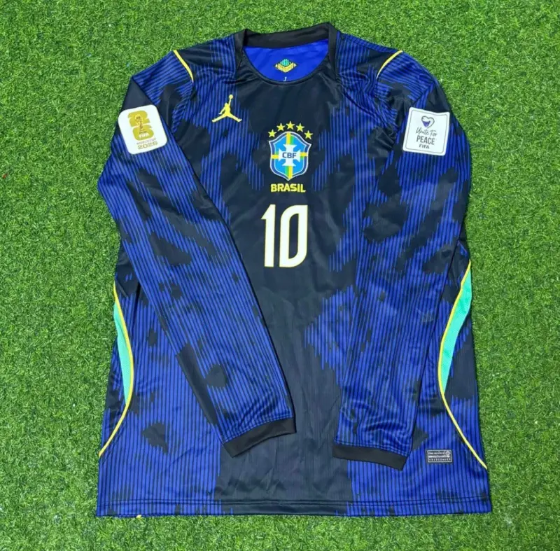 2026 WORLD CUP NEYMAR JR TEAM BRAZIL BLUE JERSEY