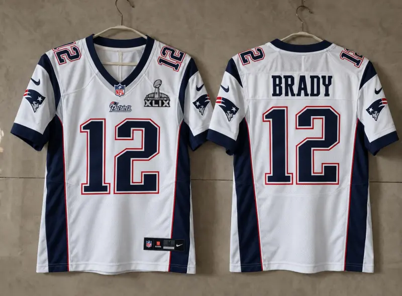 NEW ENGLAND PATRIOTS TOM BRADY SUPERBOWL 49 JERSEY