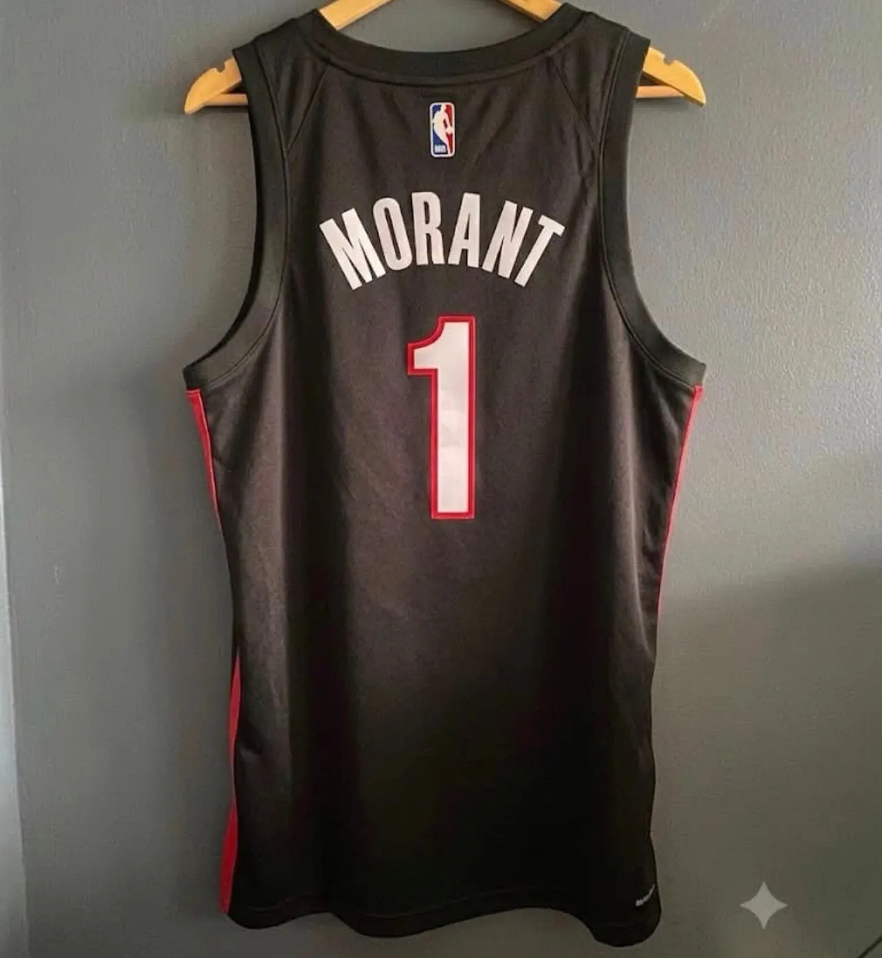 PORTLAND TRAIL BLAZERS JA MORANT BLACK JERSEY