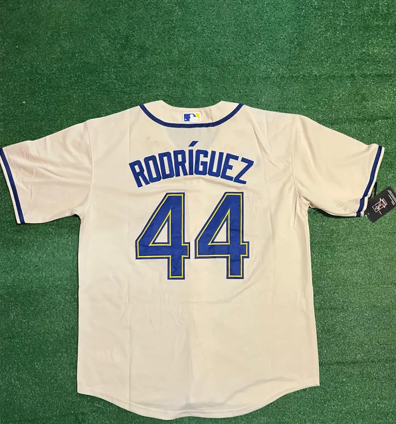 Julio Rodriguez Cream Seattle Mariners Jersey