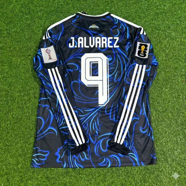 2026 WORLD CUP JULIAN ALVAREZ TEAM ARGENTINA BLUE JERSEY