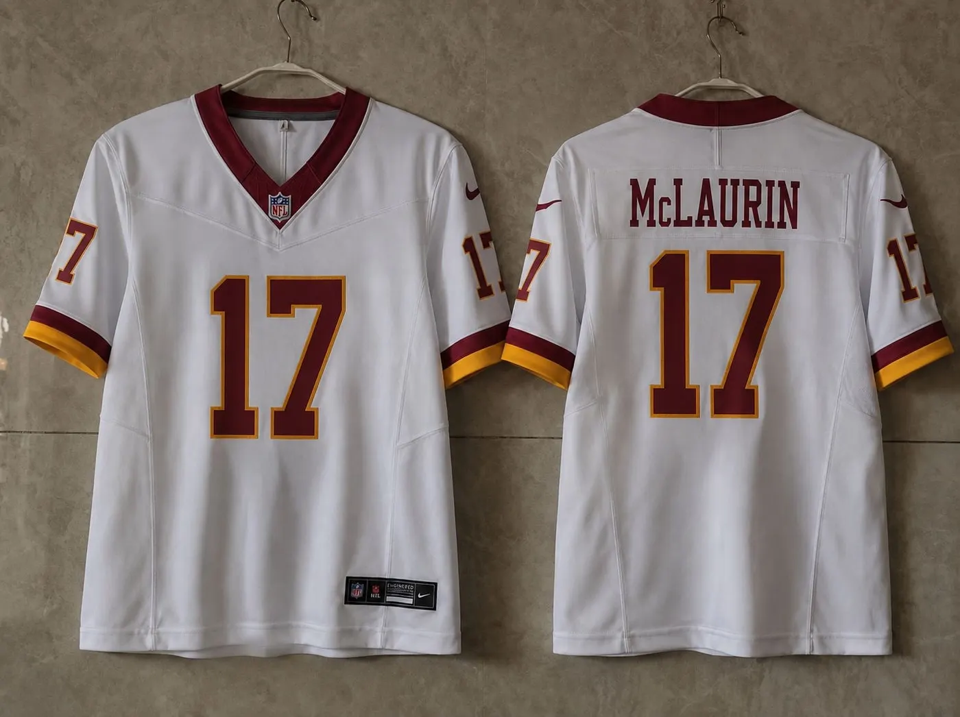 Washington Commanders Terry McLaurin White Jersey
