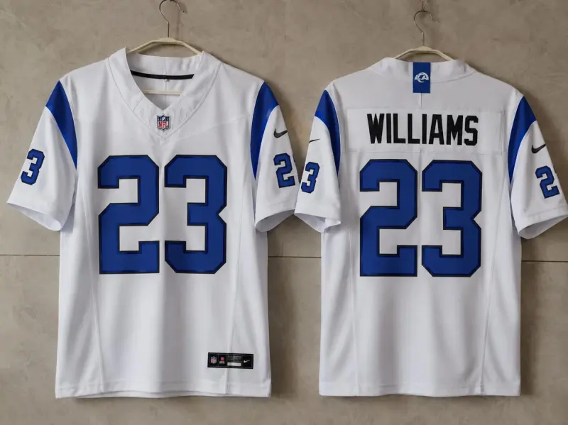 LOS ANGELES RAMS KYREN WILLIAMS WHITE JERSEY