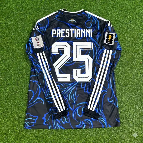 2026 WORLD CUP GIANLUCA PRESTIANNI TEAM ARGENTINA BLUE JERSEY