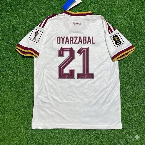 2026 WORLD CUP MIKEL OYARZABAL TEAM SPAIN WHITE JERSEY