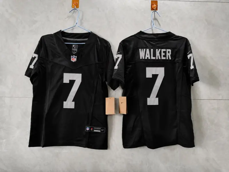 LAS VEGAS RAIDERS QUAY WALKER BLACK JERSEY