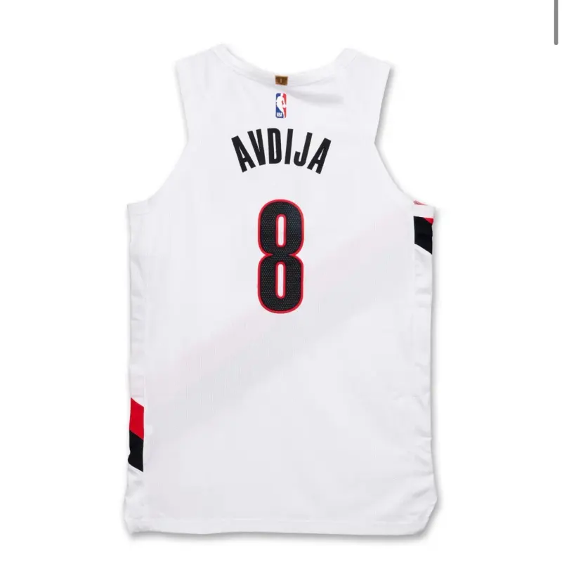 Portland Trail Blazers Deni Avdija White Jersey