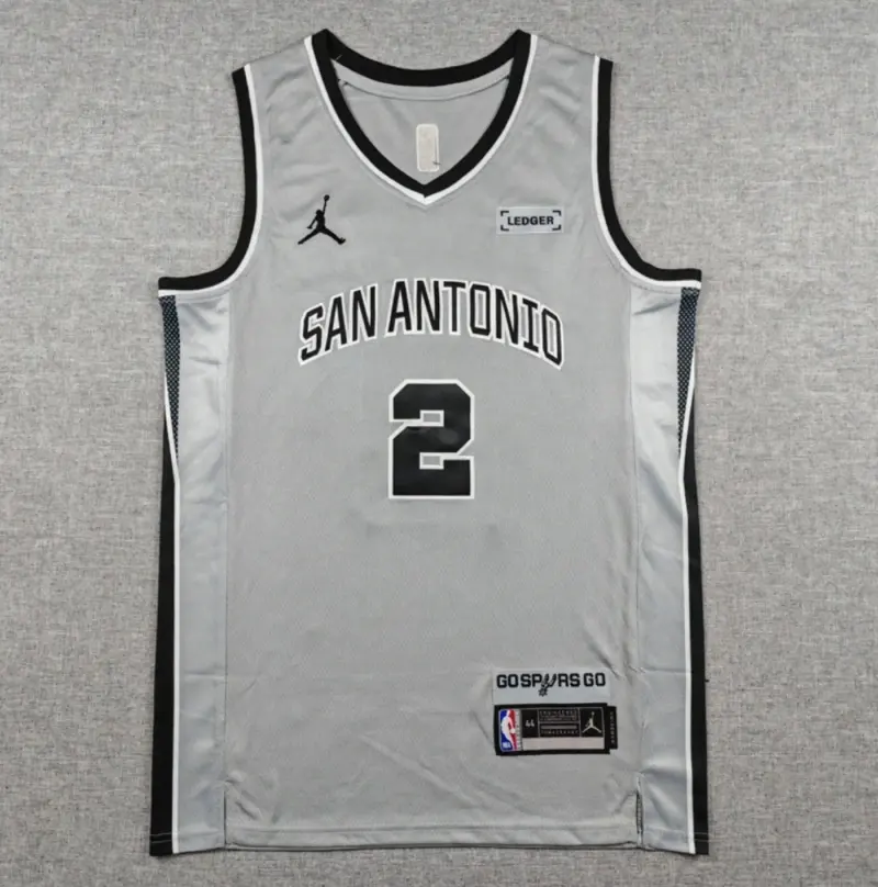 SAN ANTONIO SPURS DYLAN HARPER GRAY JERSEY