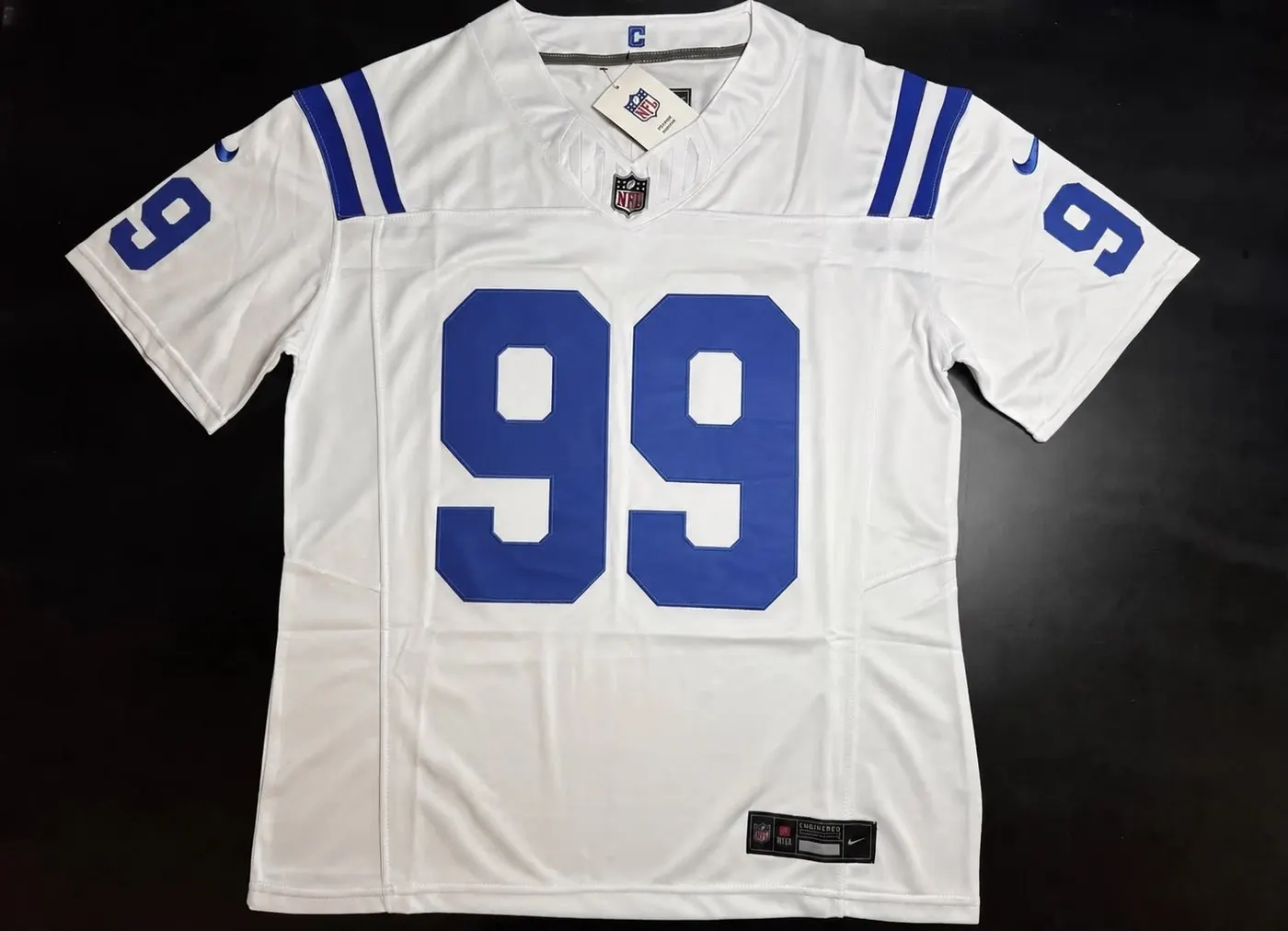 INDIANAPOLIS COLTS DEFOREST BUCKNER WHITE JERSEY