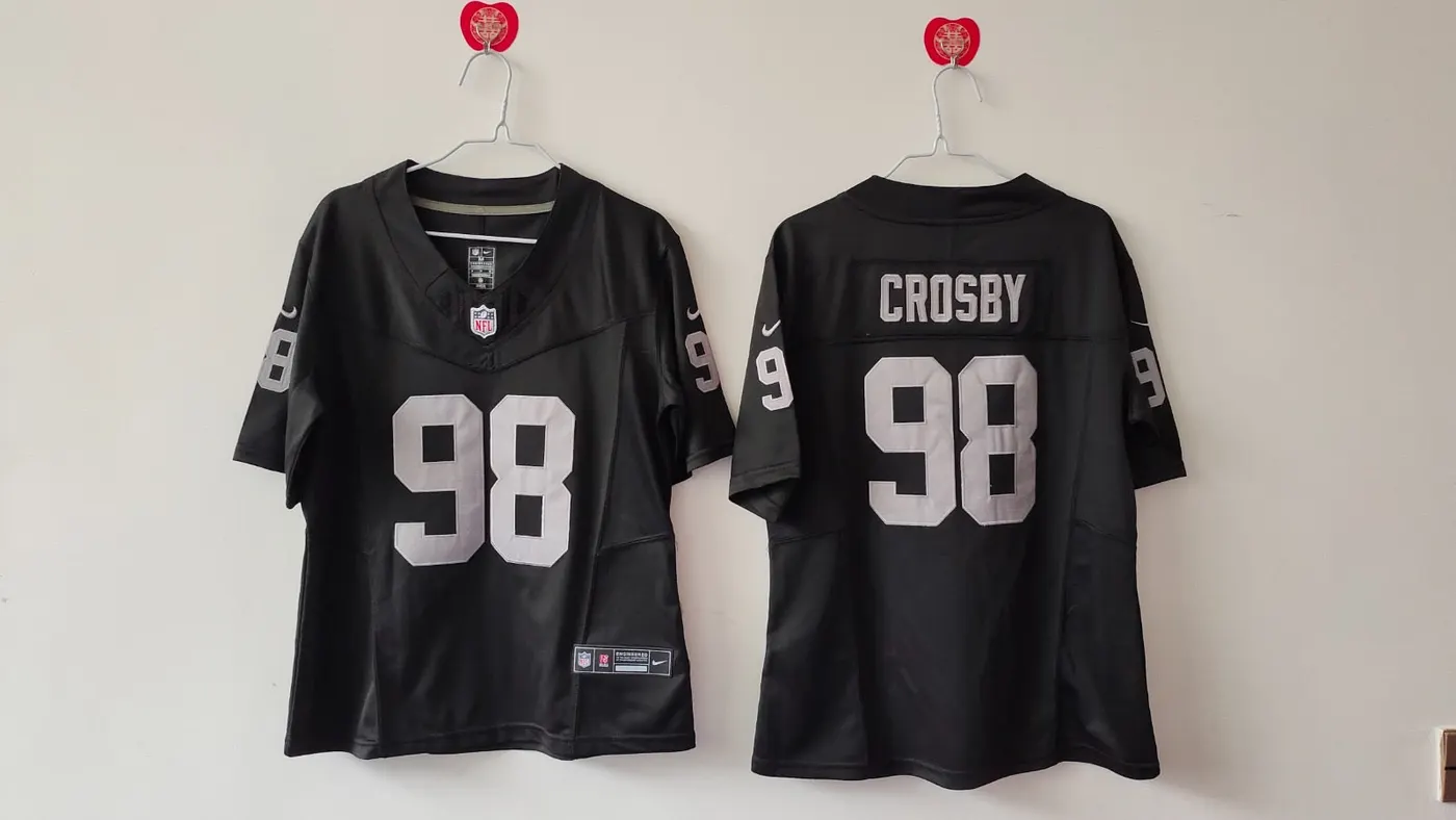 Las Vegas Raiders Maxx Crosby Black Jersey
