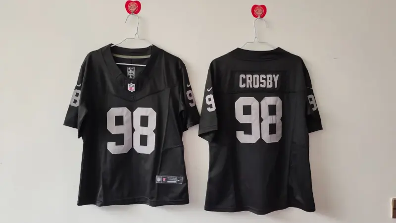 Las Vegas Raiders Maxx Crosby Black Jersey