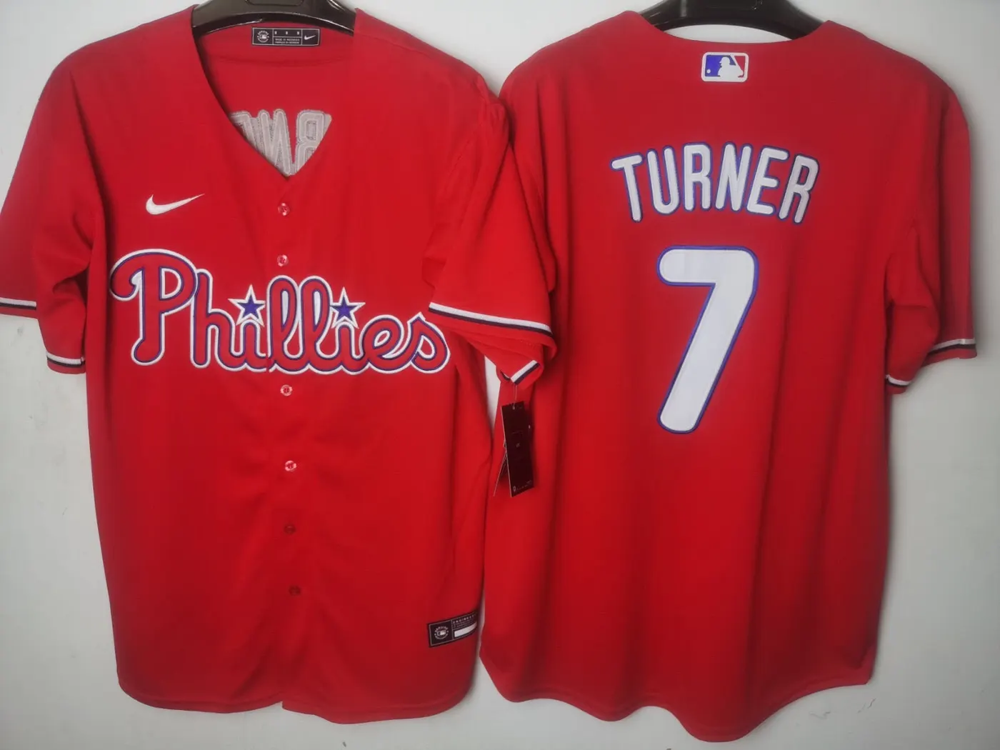 Philadelphia Phillies Trea Turner Red Jersey