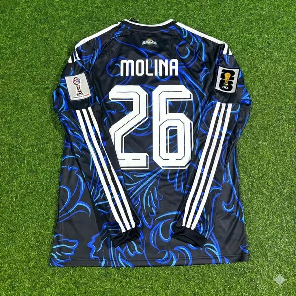 2026 WORLD CUP NAHUEL MOLINA TEAM ARGENTINA BLUE JERSEY
