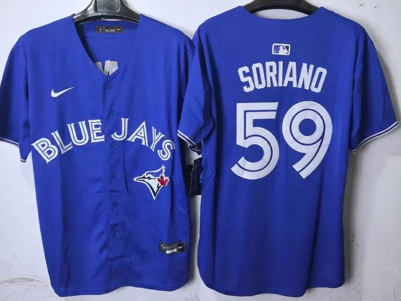 TORONTO BLUE JAYS JOSE SORIANO BLUE JERSEYS