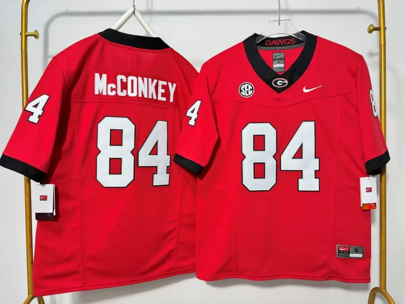 GEORGIA BULLDOGS LADD McCONKEY RED JERSEY