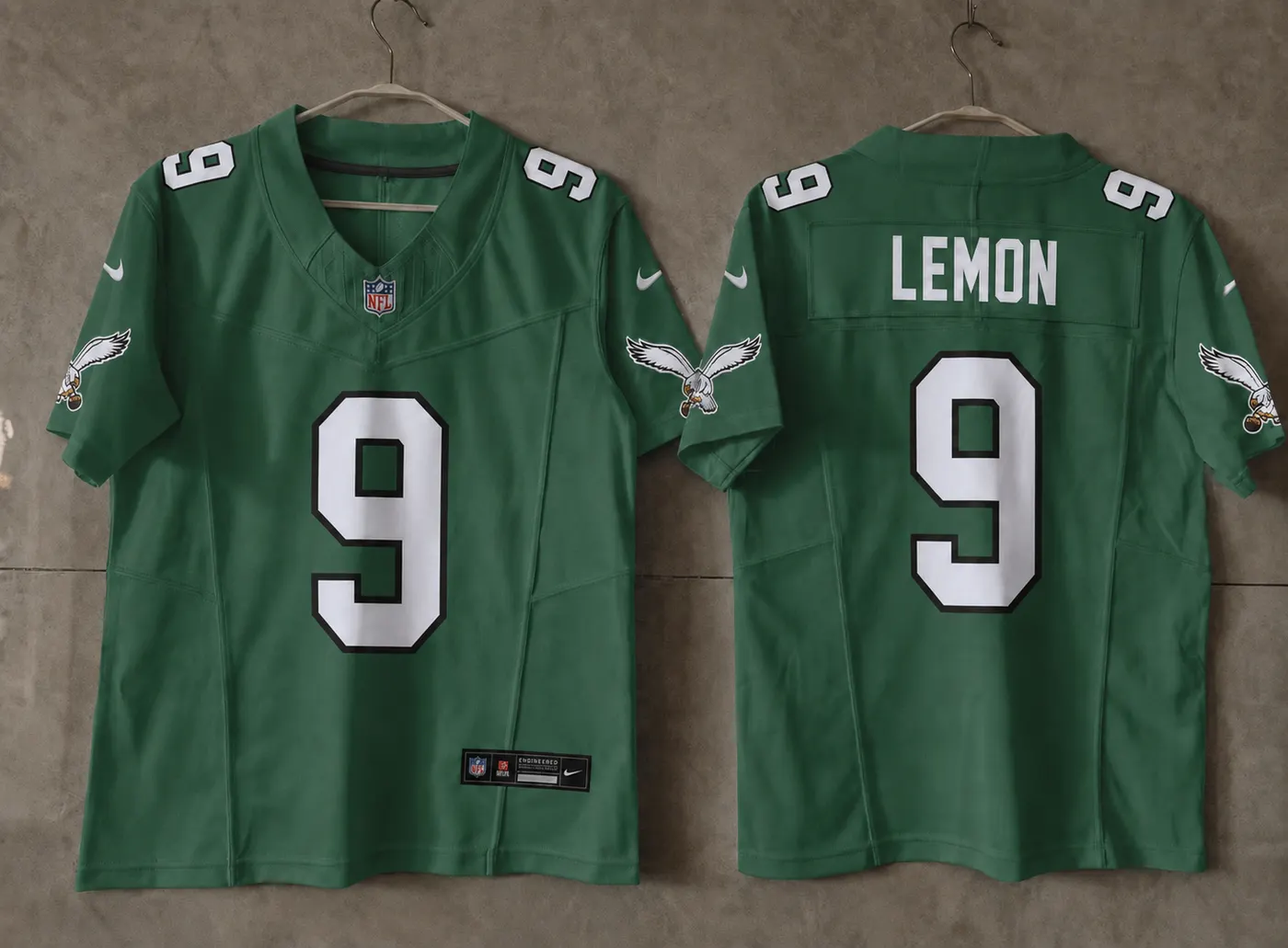 Philadelphia Eagles Makai Lemon Kelly Green Jersey