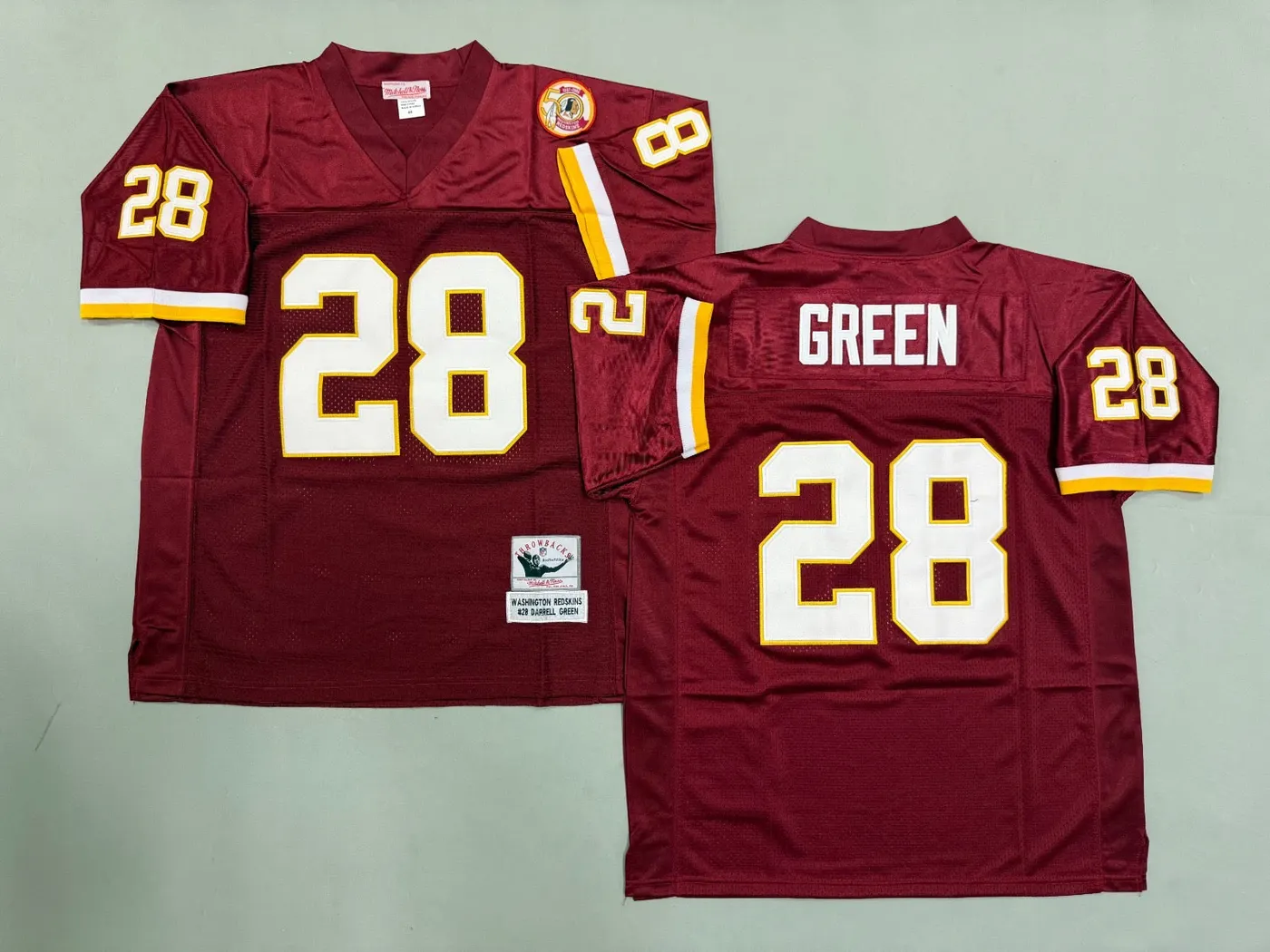 WASHINGTON REDSKINS DARRELL GREEN RED JERSEY