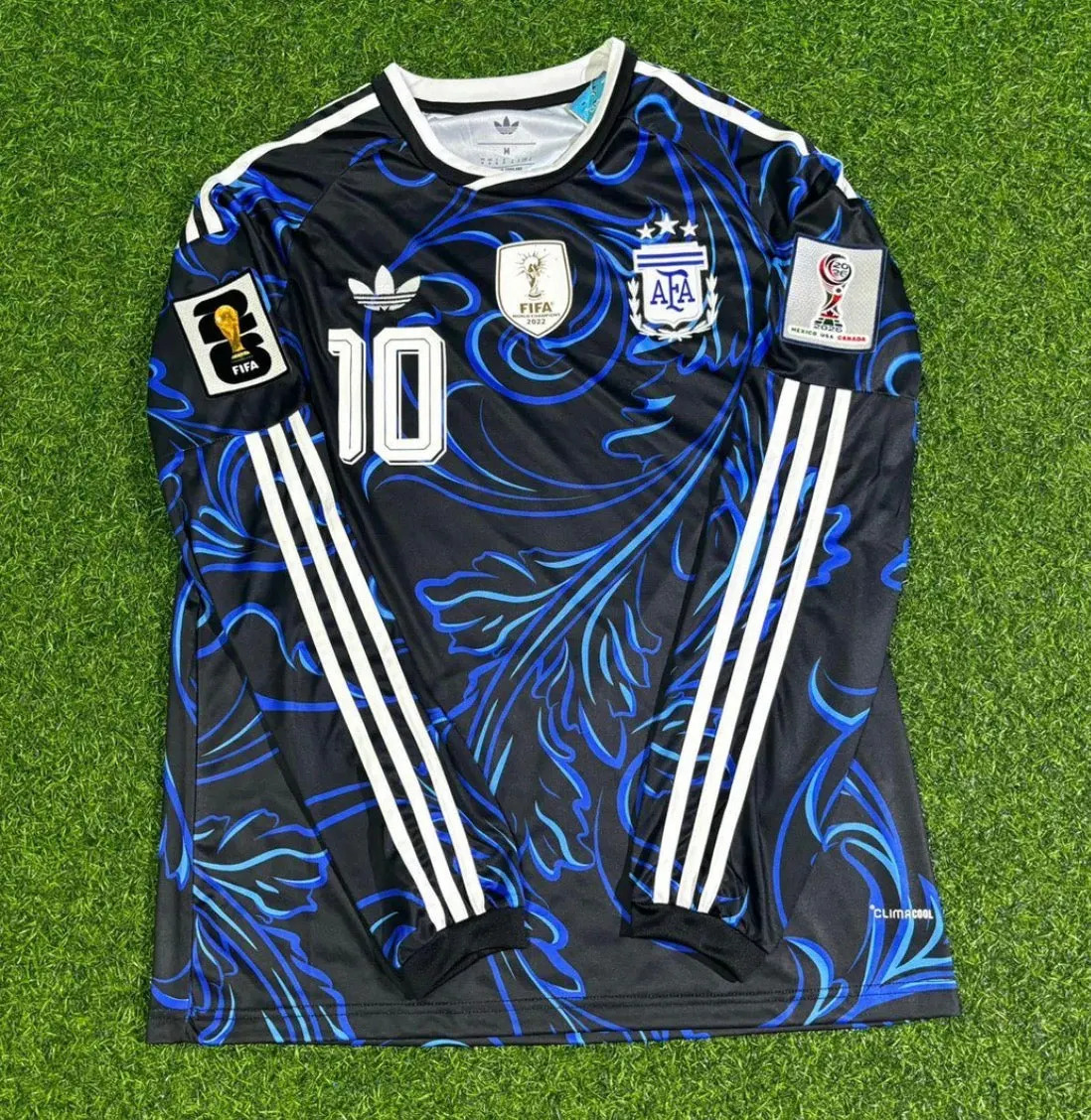 2026 World Cup Lionel Messi Team Argentina Blue Jersey
