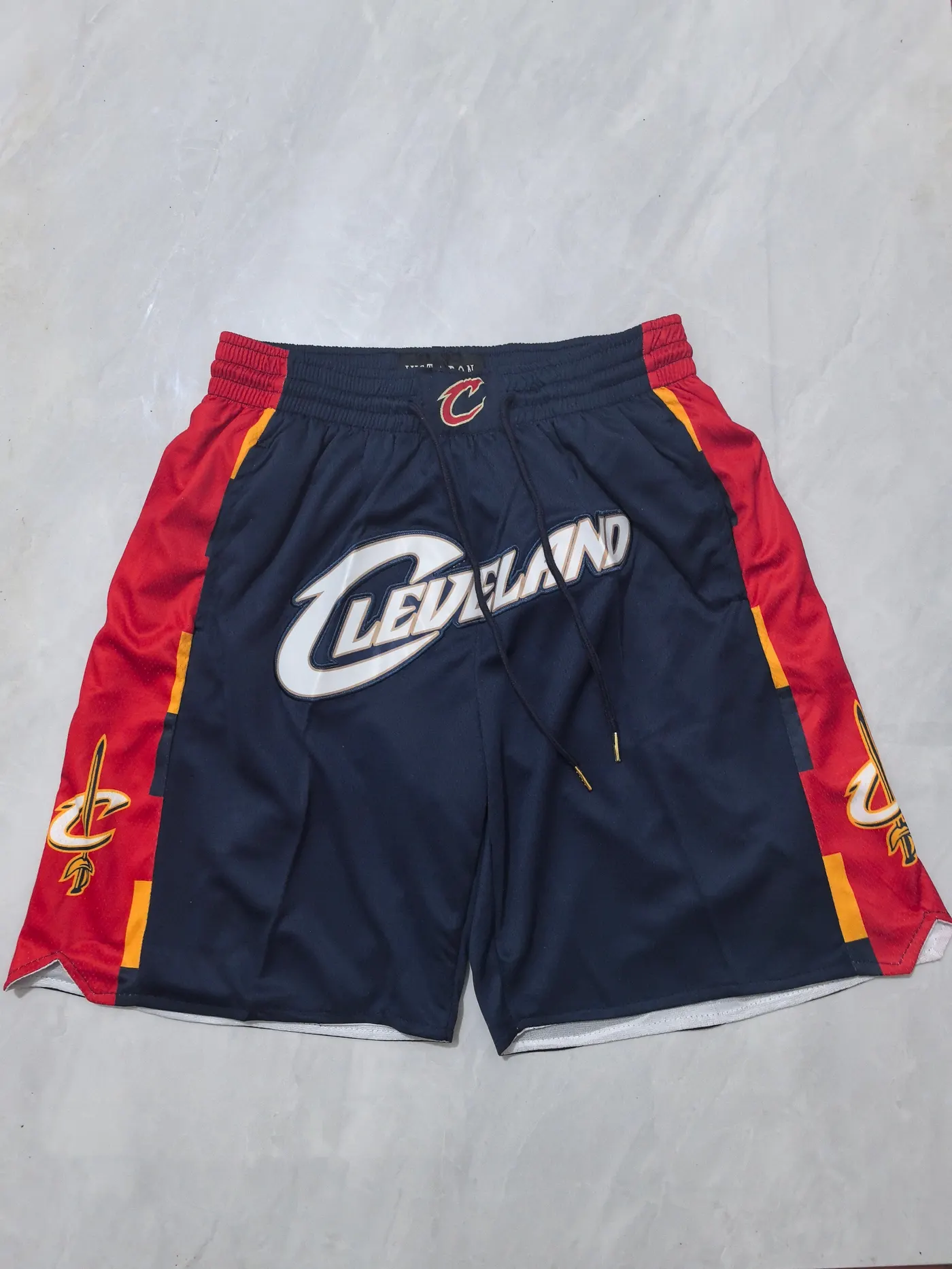 CLEVELAND CAVALIERS BLUE SHORTS