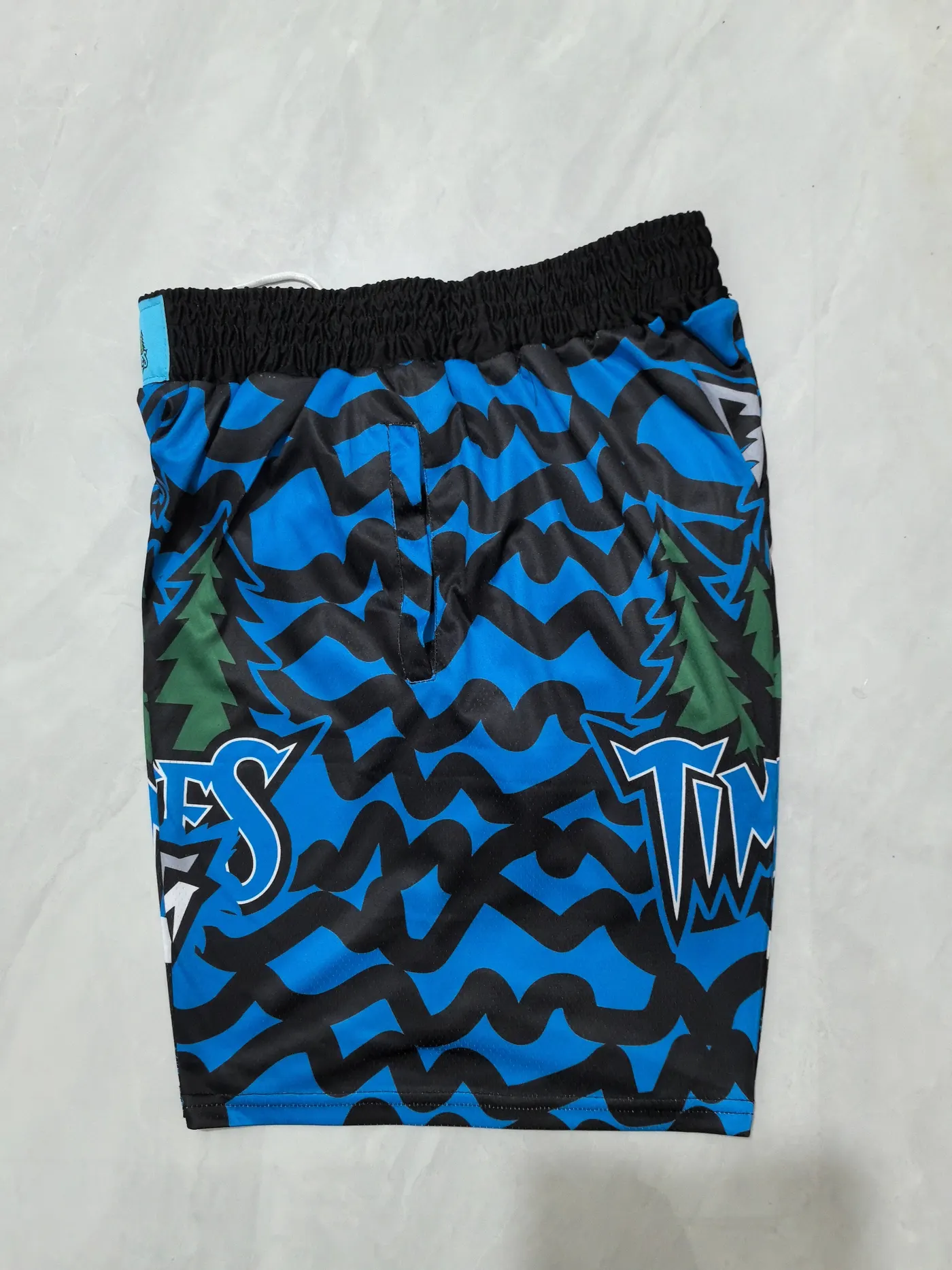 MINNESOTA TIMBERWOLVES BLUE SHORTS