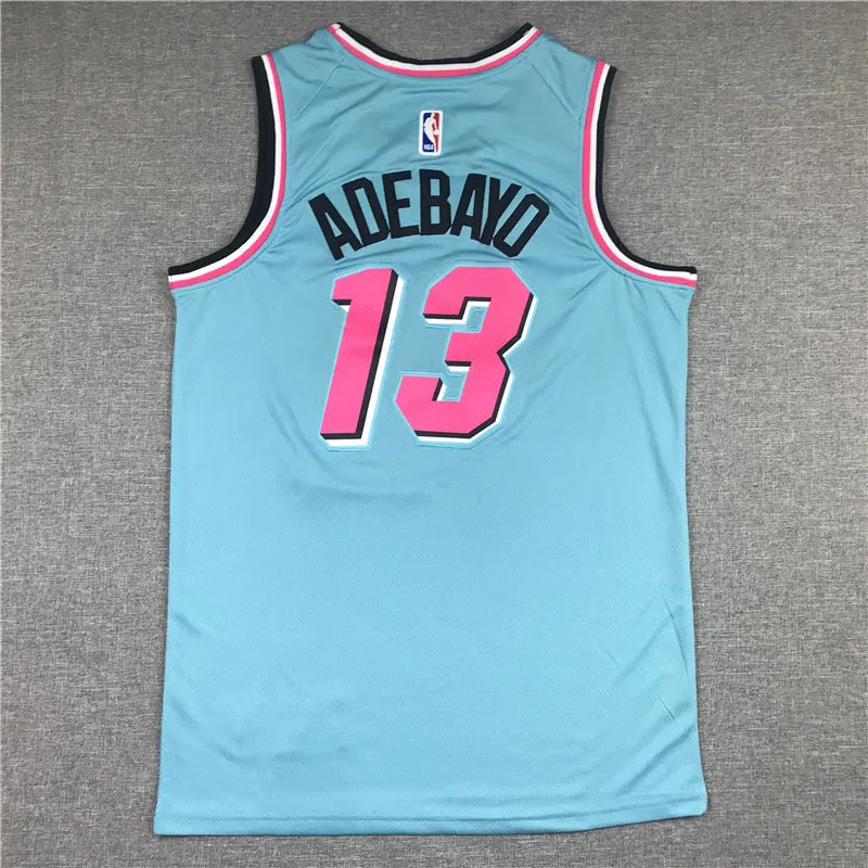 Bam Adebayo Miami Basketball Jersey
