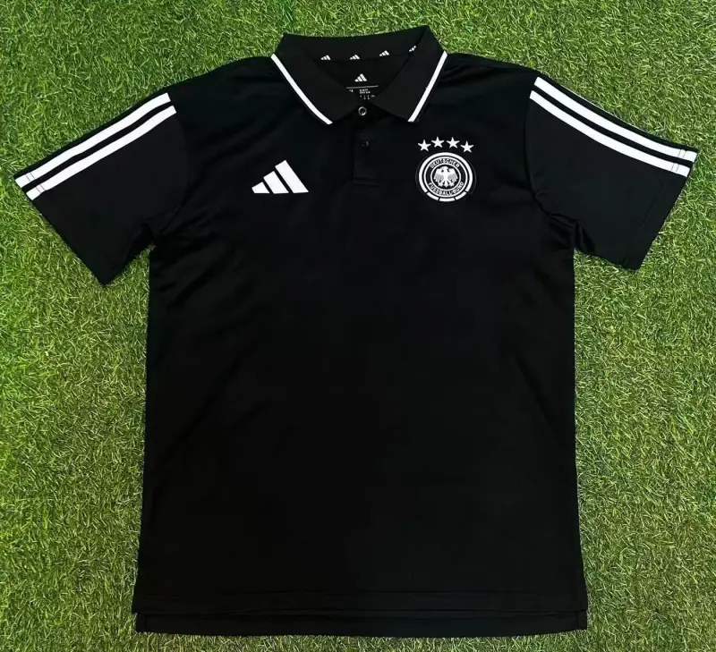 2026 World Cup Team Germany Polo Black Jersey