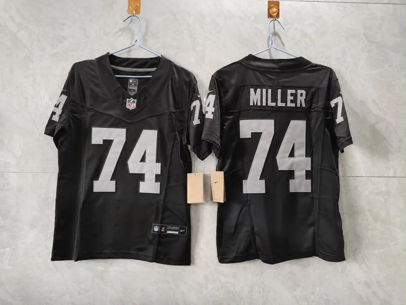 LAS VEGAS RAIDERS TYLER LINDERBAUN BACK JERSEY