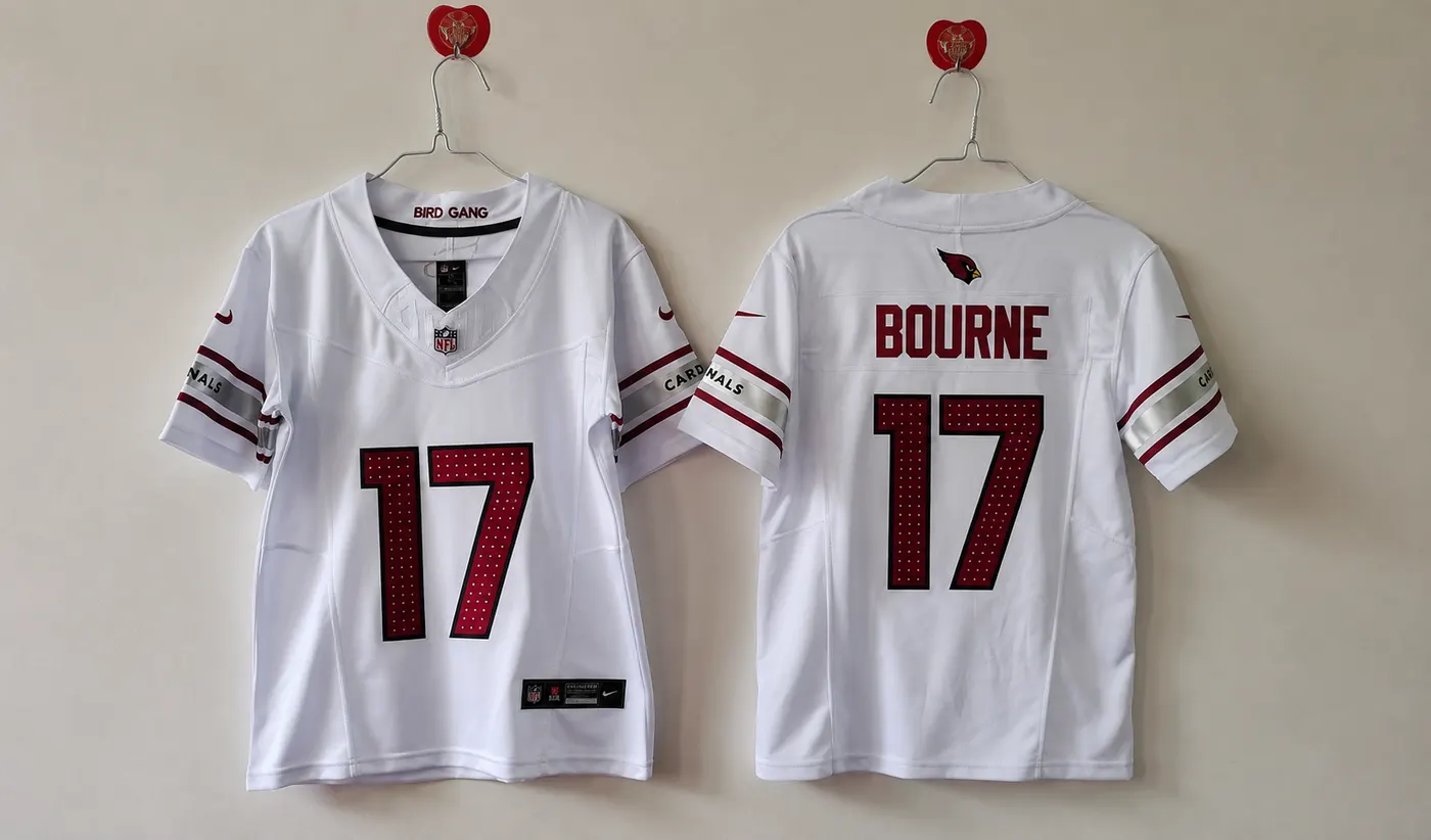 ARIZONA CARDINALS KENDRICK BOURNE WHITE JERSEY