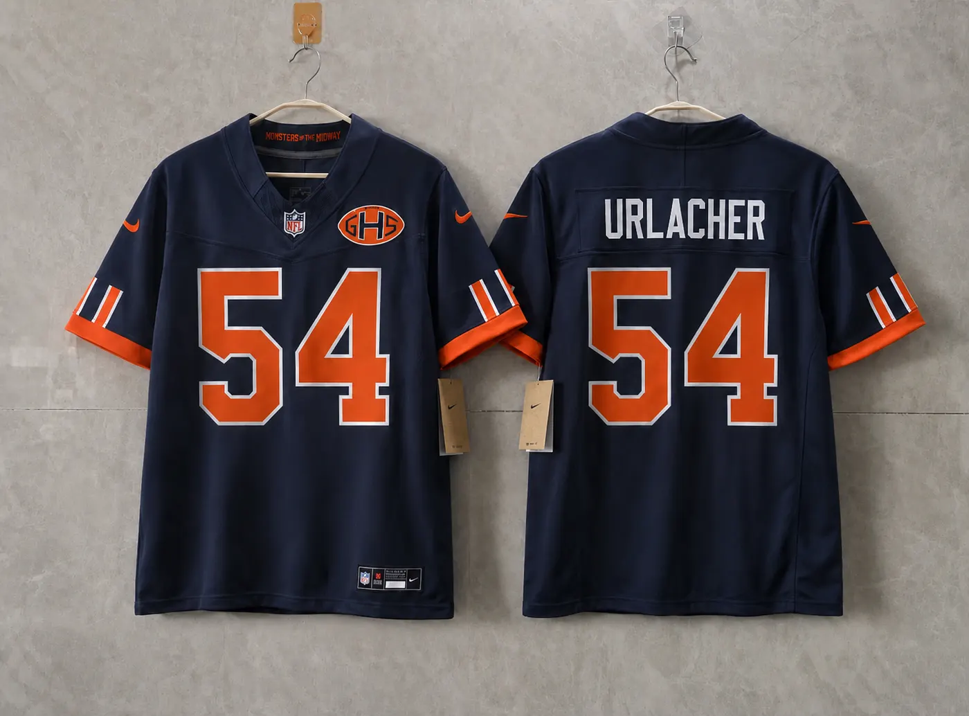 CHICAGO BEARS BRIAN URLACHER RIVAL JERSEY